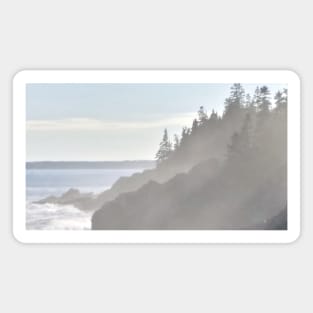 Lispe Acadia Foggy Cliffs Magnet